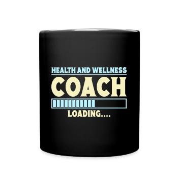 Fitness Motivation Musculation Coach de santé Gym - Mug uni - noir - Devant
