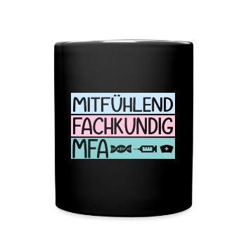 MFA Expert Medical Assistant - Full Colour Mug - black - Front