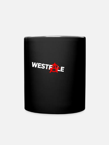 Westfale - Anarchy in Westfalen - Tasse einfarbig - Schwarz