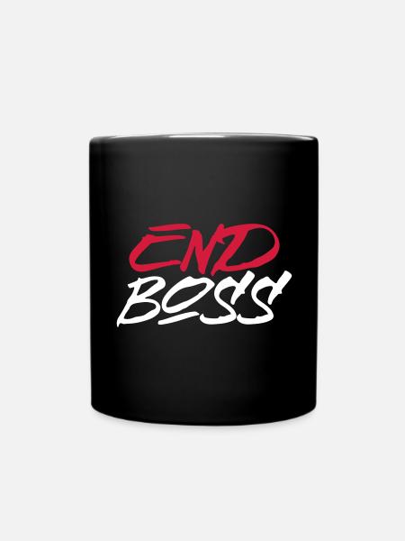 Boss - Endboss Partnerlook P69 B - Tasse einfarbig - Schwarz
