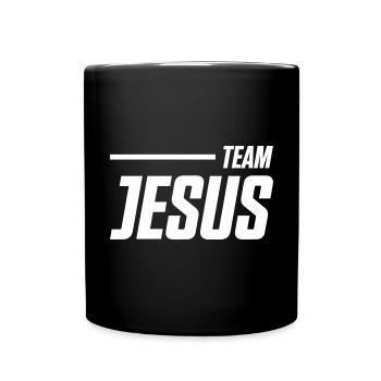 Team Jesus - Mug uni - noir - Devant