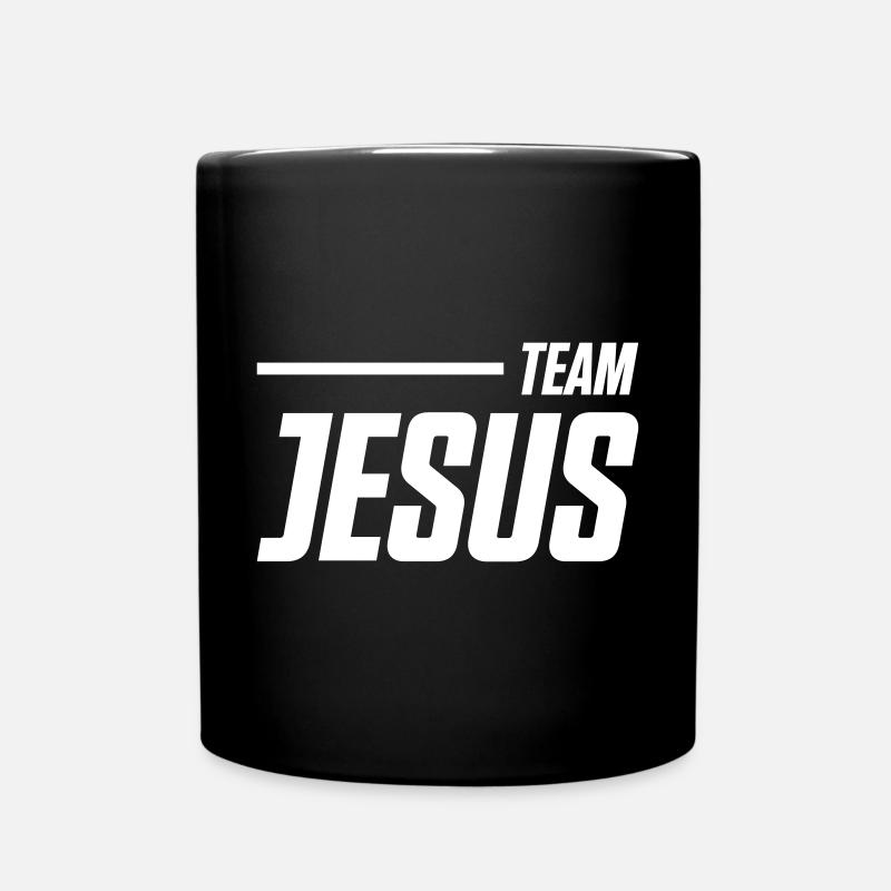 Team Jesus - Mug uni - noir