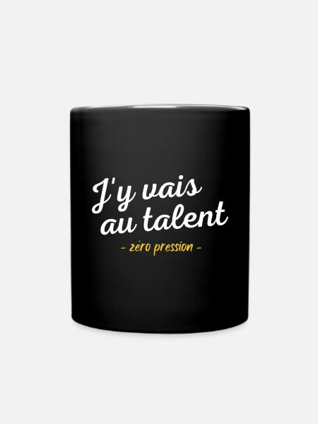Humour sarcasme homme sarcastique parfait talent - Mug uni - noir