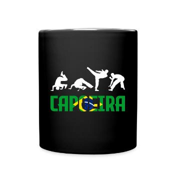Capoeira Arts Martiaux Brésiliens Capoeiristas - Mug uni - noir - Devant