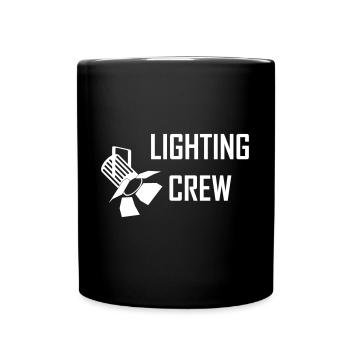 Lighting Crew - Tasse einfarbig - Schwarz - Vorne