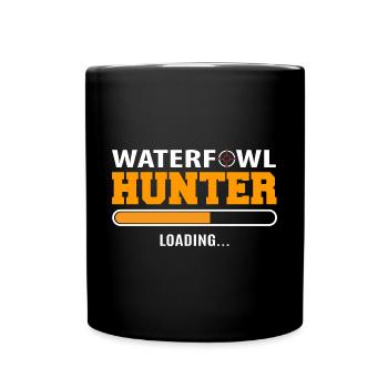 Geschenkidee für die Wasservogeljagd - Tasse einfarbig - Schwarz - Vorne
