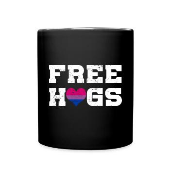 LGBT Rainbow Gay Pride Homo Lesbienne Gay - Mug uni - noir - Devant