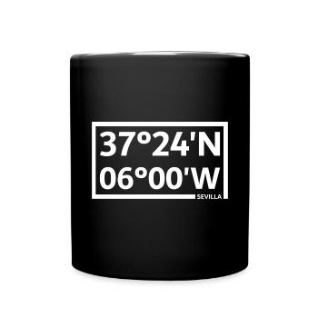 Seville Coordinates - Full Colour Mug - black - Front