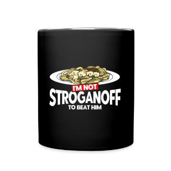 Nudeln Nudel Liebhaber Lasagne Spaghetti Geschenk - Tasse einfarbig - Schwarz - Vorne