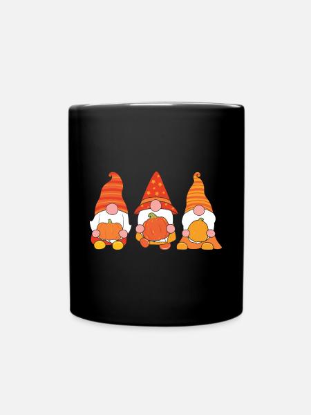 Halloween Zwerge - Tasse einfarbig - Schwarz