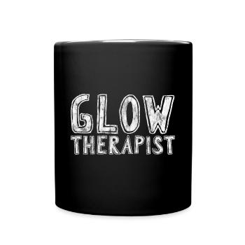 Glow Therapist 4 - Full Colour Mug - black - Front