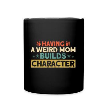Irony Sarcastic Black Humor Gift - Full Colour Mug - black - Front