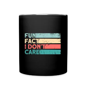 Black Humor Irony Sarcasm Gift - Full Colour Mug - black - Front
