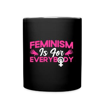 Droits des femmes Autonomisation féministe - Mug uni - noir - Devant