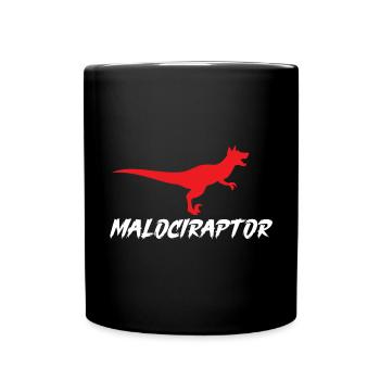 Malinois Belgian Shepherd Mechelaar Dog - Full Colour Mug - black - Front