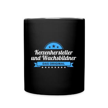 Kerzenhersteller Design für stolze Handwerker - Tasse einfarbig - Schwarz - Vorne
