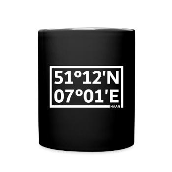 Haan coordinates - Full Colour Mug - black - Front