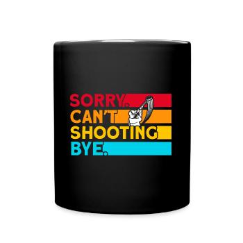 Shooting Clay Pigeon Shooting Clay Pigeon Shooting - Full Colour Mug - black - Front