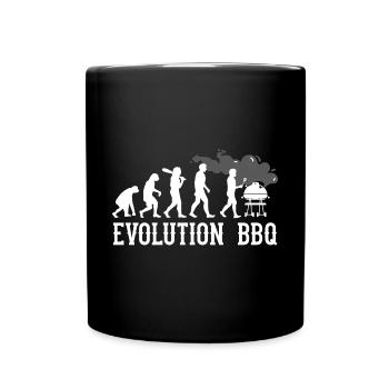 Grill Evolution Vintage Fête des Pères Grill Master - Mug uni - noir - Devant