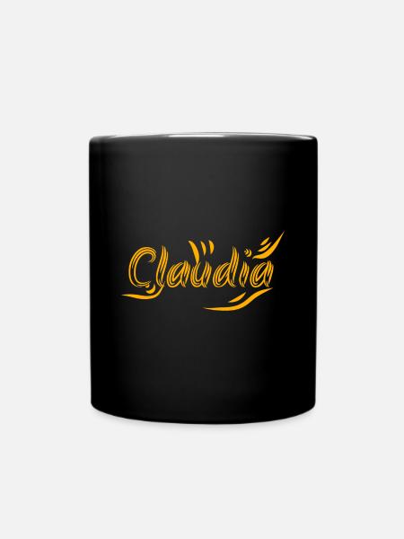 Claudia Claudia - Mug uni - noir