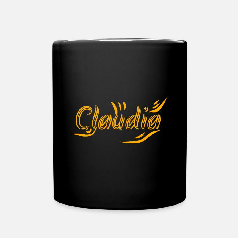 Claudia Claudia - Mug uni - noir