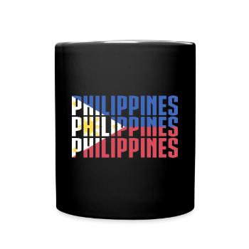Philippines - Full Colour Mug - black - Front