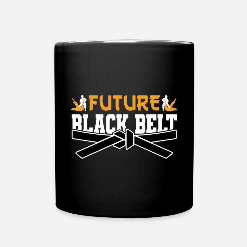 Brazilian Jiu Jitsu MMA Bjj Hugger - Tasse einfarbig - Schwarz