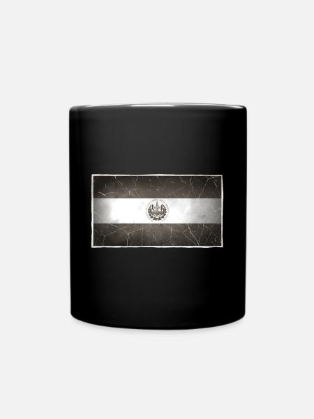 El Salvador - Tasse einfarbig - Schwarz