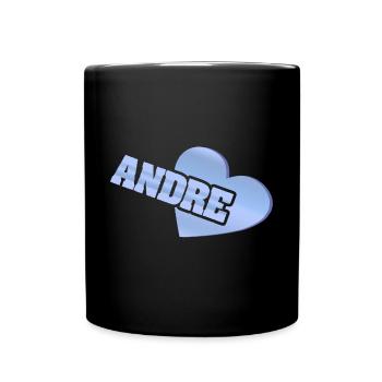 Gold Andre - Full Colour Mug - black - Front
