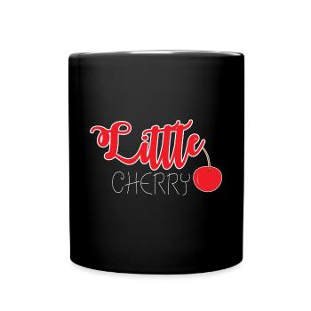 Little Cherry - Tasse einfarbig - Schwarz - Vorne