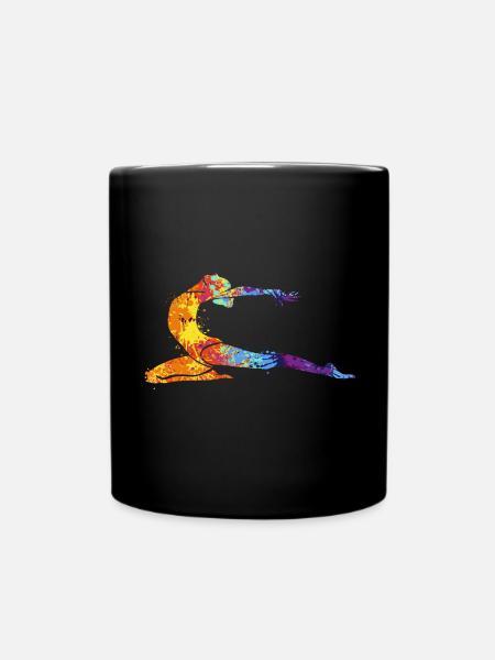 Gymnaste féminine - Mug uni - noir