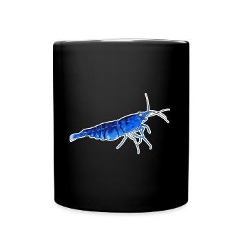 Blue Tiger Shrimp Pet Design pour Proud - Mug uni - noir - Devant