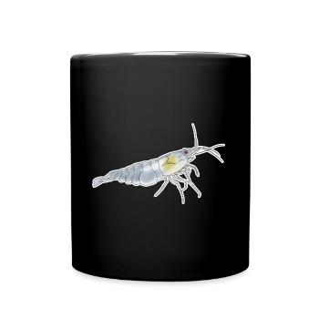 Snowball Shrimp Pet Design for proud shrimp fans - Full Colour Mug - black - Front