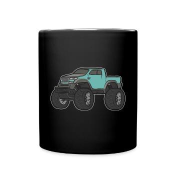 RC Car Ferngesteuertes Auto - Tasse einfarbig - Schwarz - Vorne