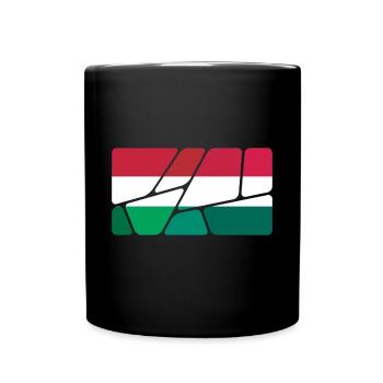 Cadeau pour la Hongrie - Mug uni - noir - Devant