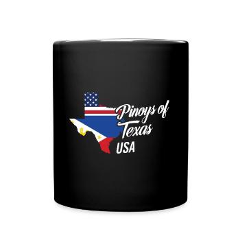 Filipinos of Texas Design für stolze Fil-Ams - Tasse einfarbig - Schwarz - Vorne