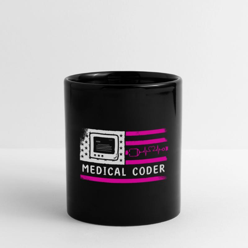 Spécialiste du codage de codeur médical Mug uni