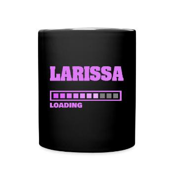 Cadeau pour Larissa - Mug uni - noir - Devant
