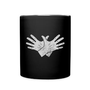 Albanian Flag Albanian Eagle Shqiponja - Full Colour Mug - black - Front
