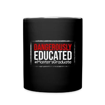 Master Etudes Master - Mug uni - noir - Devant