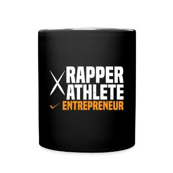 Rapper Athlete Entrepreneur 58 - Full Colour Mug - black - Front