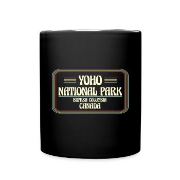 Jasper Nationalpark British Columia Kanada - Tasse einfarbig - Schwarz - Vorne