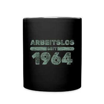 1964 - Tasse einfarbig - Schwarz - Vorne