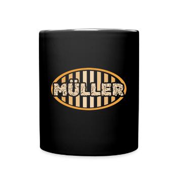 Müller as a job - Full Colour Mug - black - Front