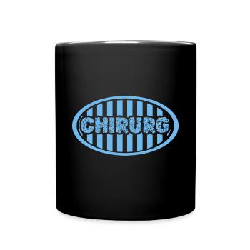 Surgeon as a job - Full Colour Mug - black - Front