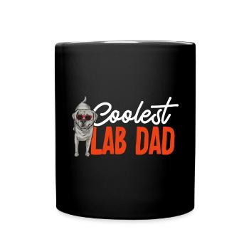 Silver Labrador Retriever Silver Lab - Mug uni - noir - Devant