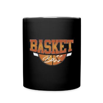 Basket-ball Basketteurs Joueurs - Mug uni - noir - Devant