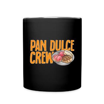 Concha Hispanic Mexican Pan Dulce - Full Colour Mug - black - Front