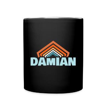 Prénom Damian - Mug uni - noir - Devant