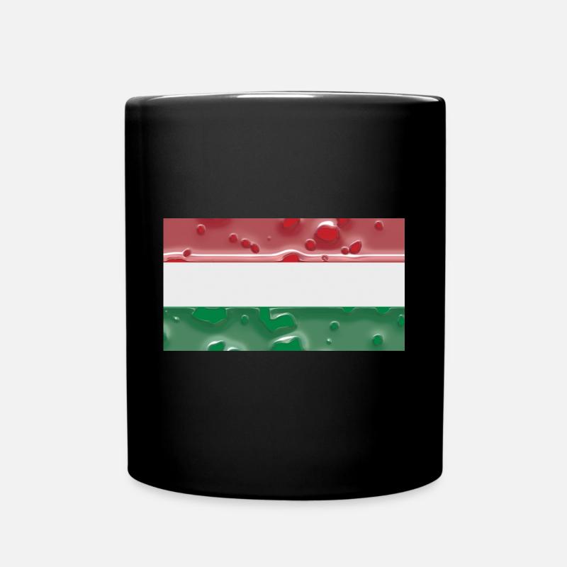 Ungarn Ungarn - Tasse einfarbig - Schwarz